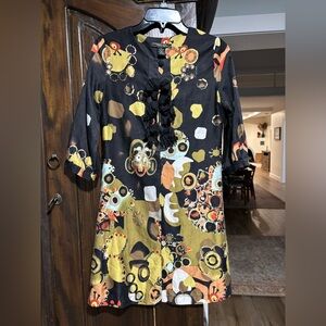 Vertigo Paris XS boho shift dress